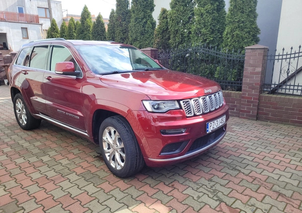 Jeep Grand Cherokee cena 140000 przebieg: 106600, rok produkcji 2019 z Luboń małe 191